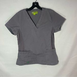 Crocs Grey Scrub Top 🖤